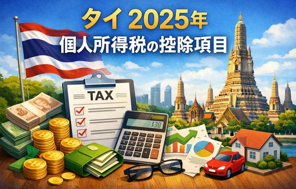 タイの個人所得税 税額控除リスト 2025年度版